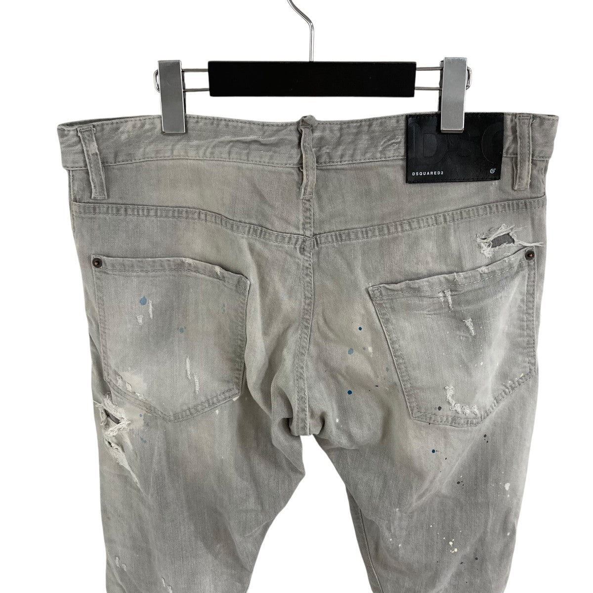 ★新品！◆大き目◆定価9.7万◆ディースクエアード*50*デニムパンツ/ジーンズ DSQUARED2】【Skater Jean】【イタリア製】ディースクエアード