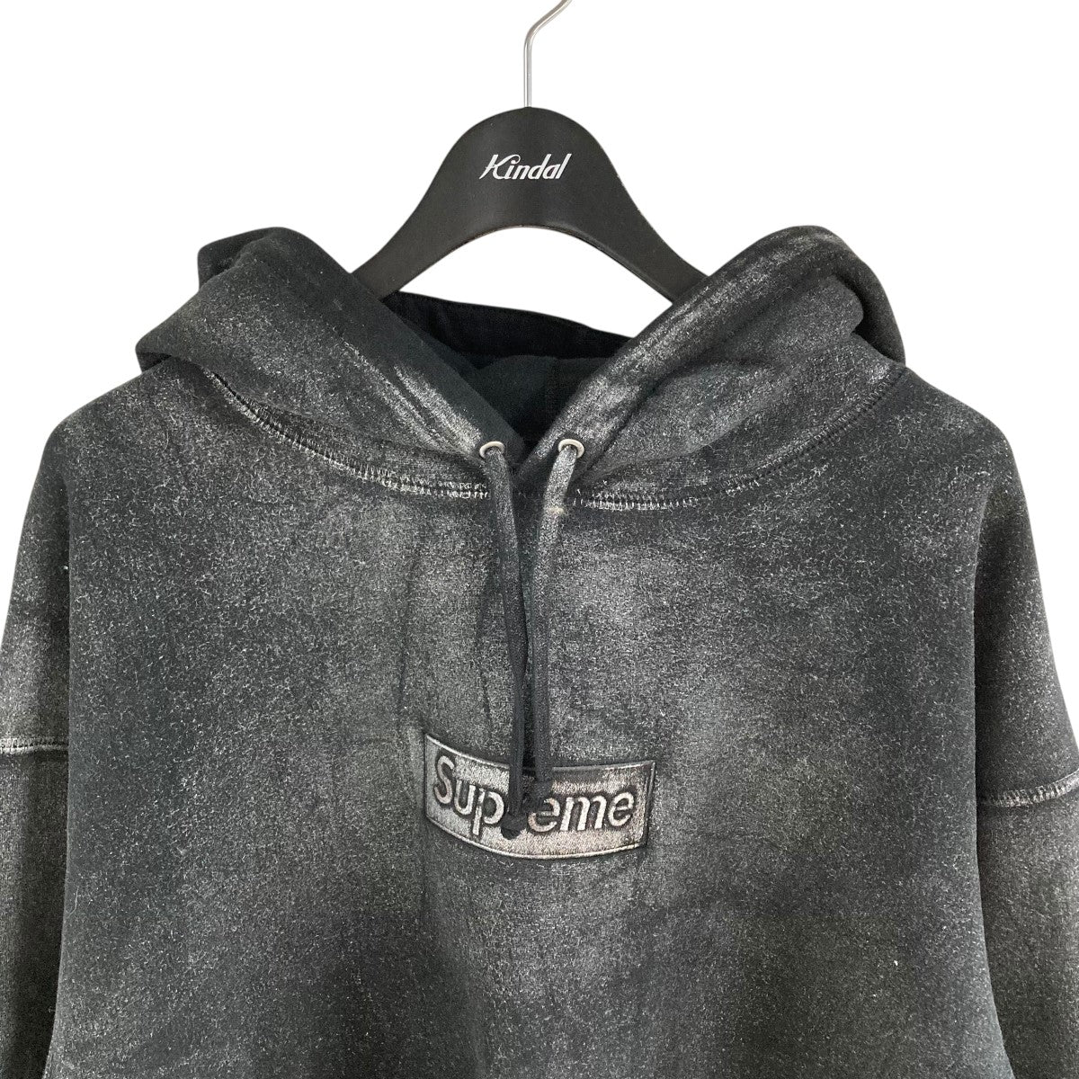 Supreme×MM6 Maison Margiela ホイルボックスロゴプルオーバー