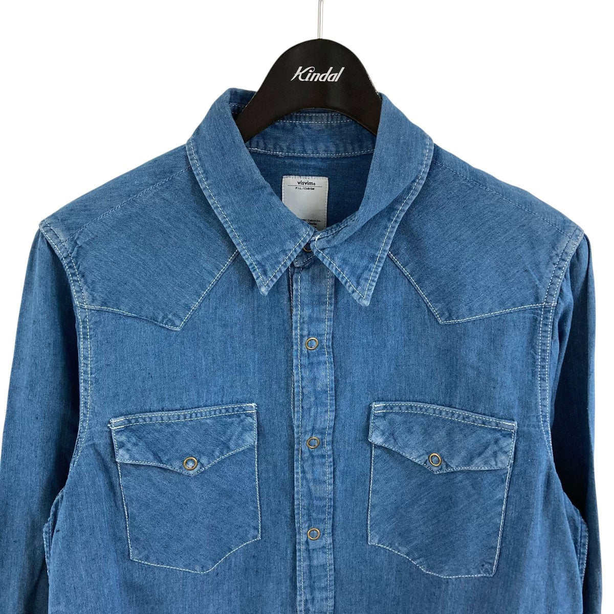 VISVIM(ビズビム) デニムシャツ 0116205007005 インディゴ