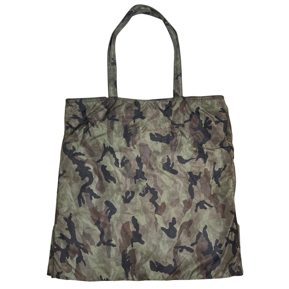 プラダ　ブランド　グリーン　ハンドバッグ　ナイロン　メンズ　レディース PRADA(プラダ) Nylon tote bag ナイロン トート バッグ グリーン