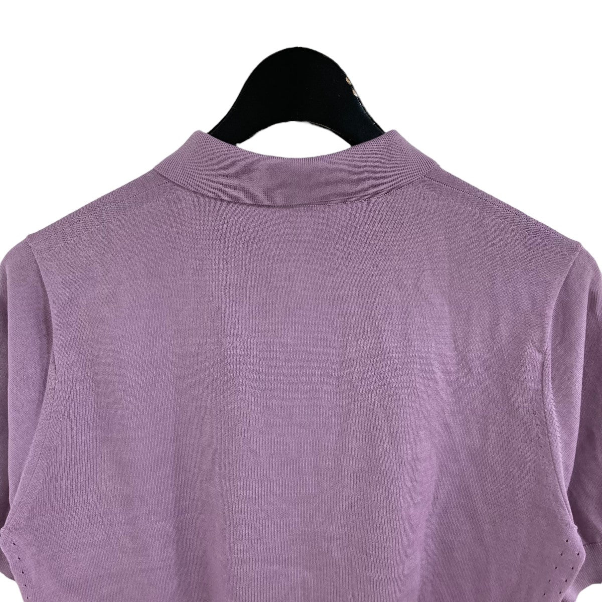 HYKE(ハイク) ニットポロシャツ 251-11390 ラベンダー サイズ 2