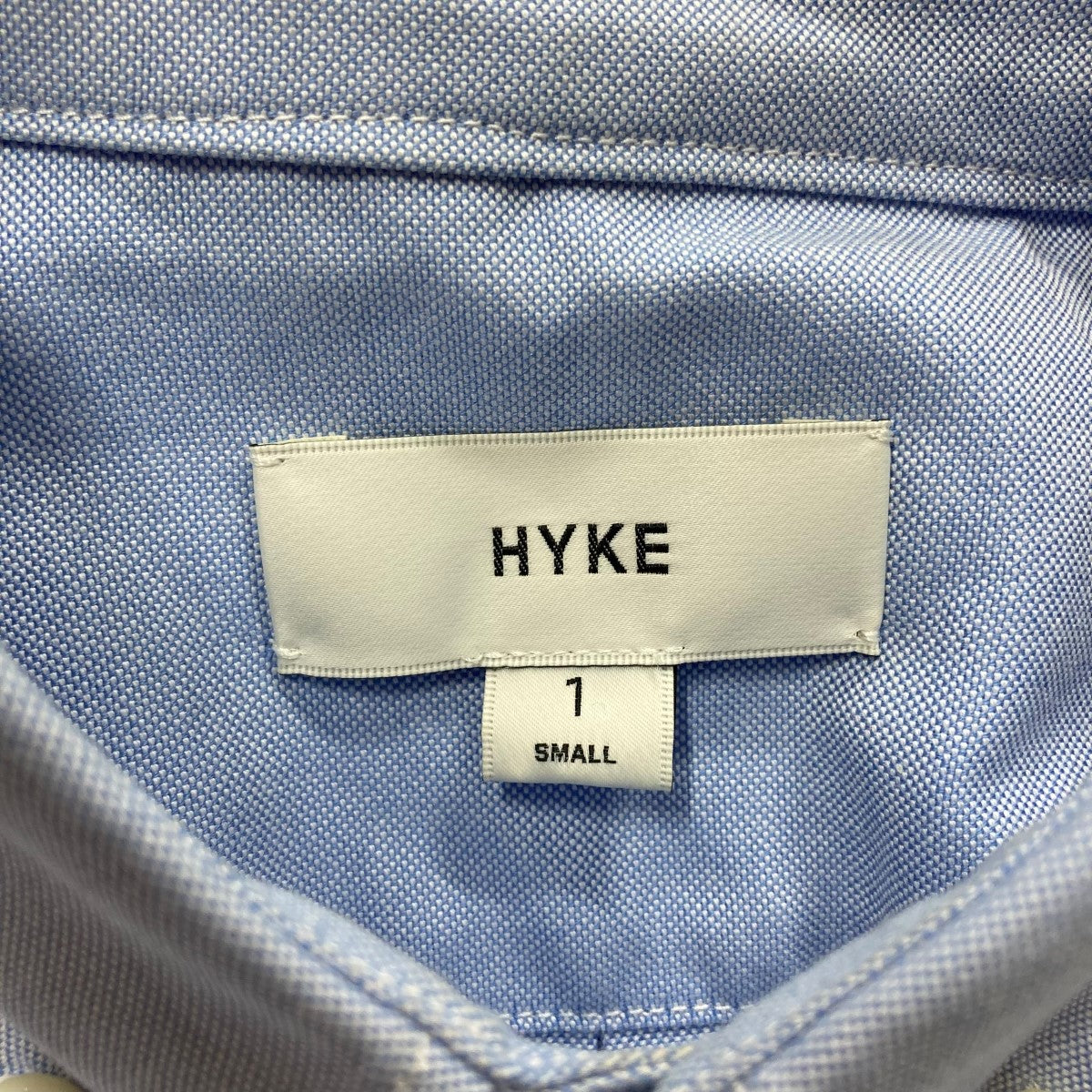 HYKE(ハイク) シャツワンピース 231-26005 スカイブルー サイズ 1