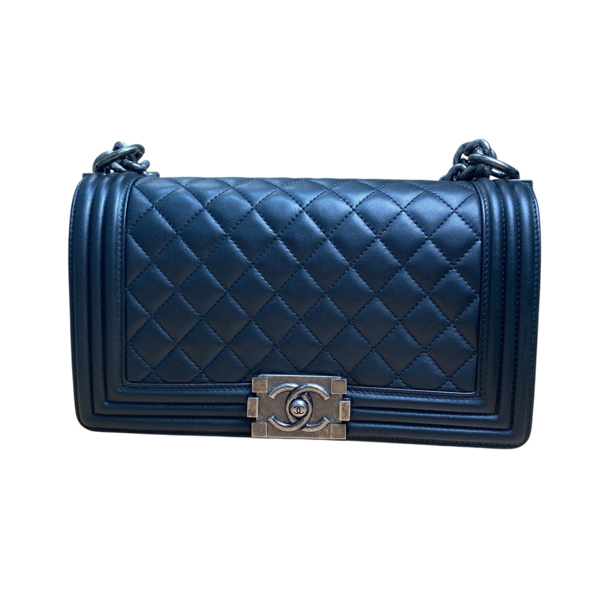 CHANEL(シャネル) ラージチェーンラムスキンマトラッセ
