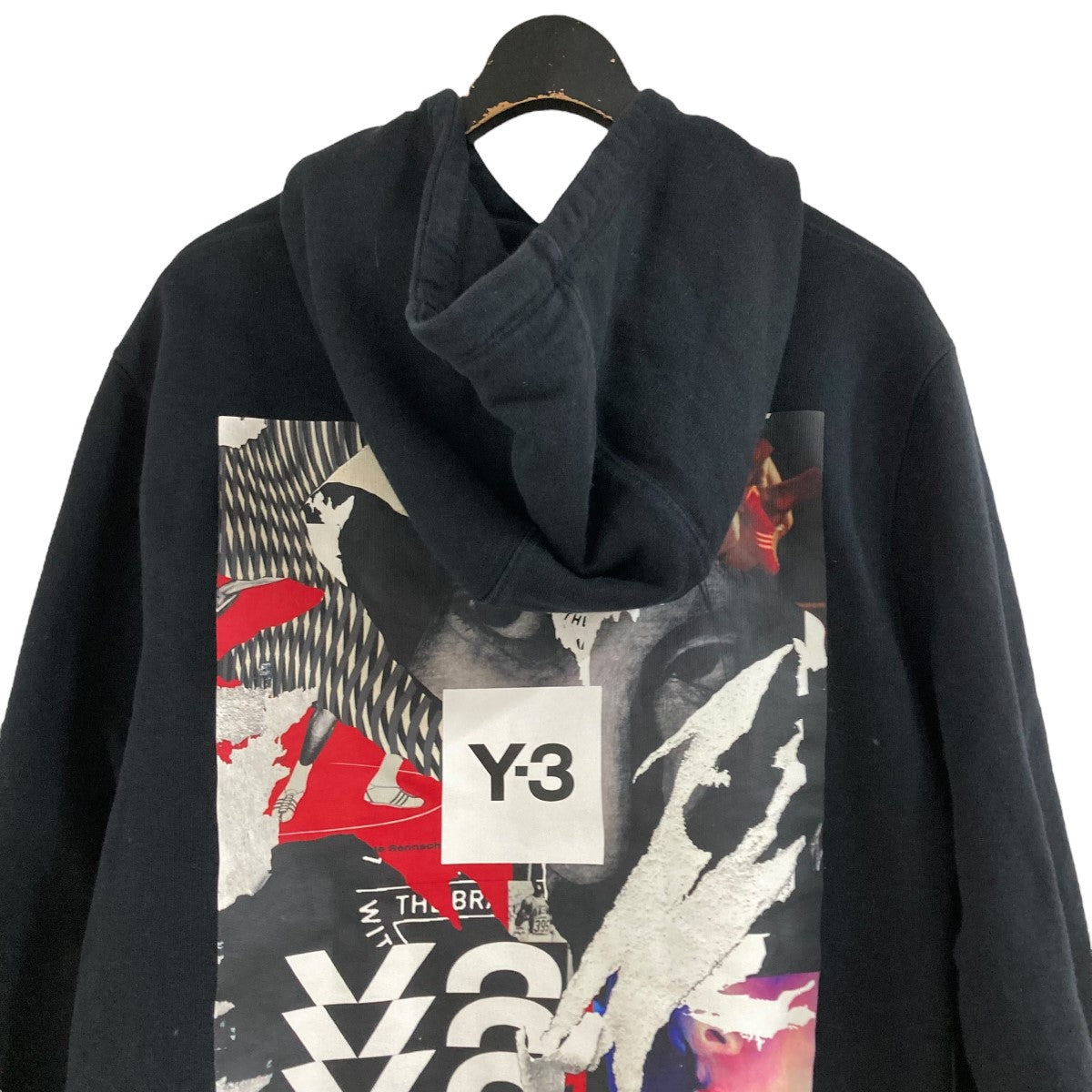 Y-3(ワイスリー) プルオーバーパーカー GK4401 M CH1 GFX HOODIE
