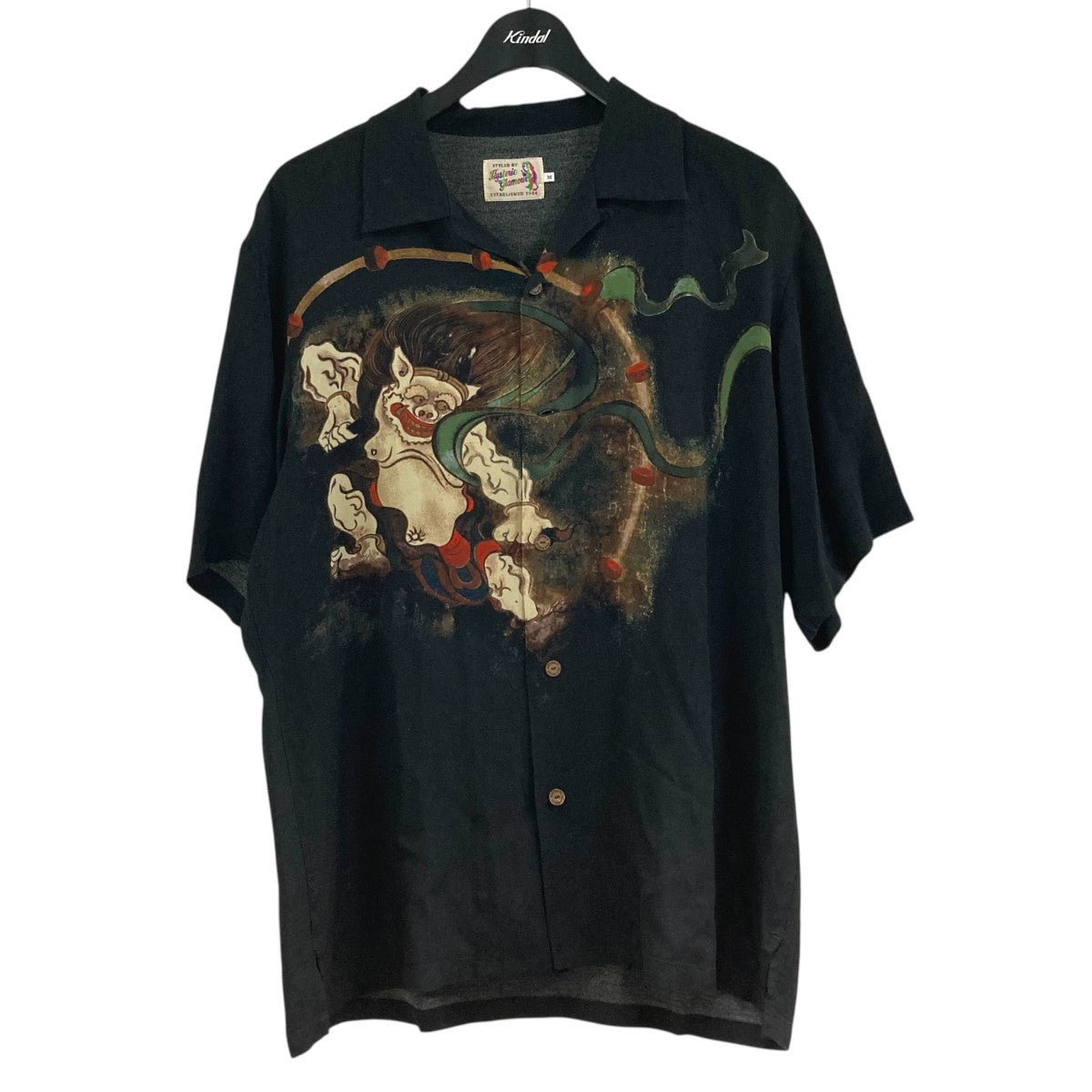 定価35200円 ヒステリックグラマー風神雷神シャツ　S 定価35200円 ヒステリックグラマー風神雷神シャツ S - メルカリ