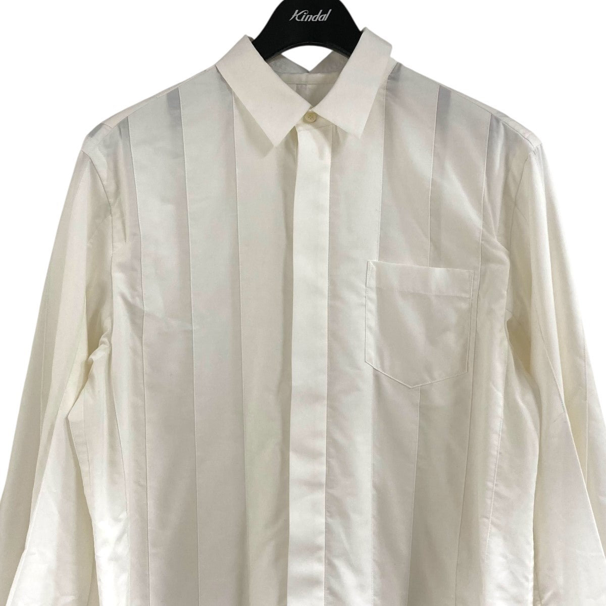 sacai(サカイ) プリーツコットンポプリンシャツ23-06626 Cotton