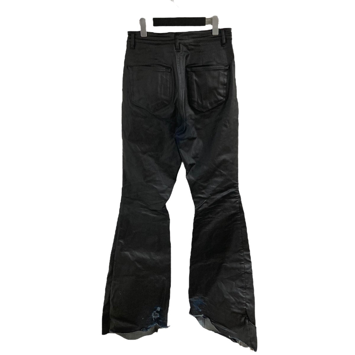 Rick Owens 15SS ブリーチブラックデニム ノースリーブ Rick Owens DRKSHDW ジップディテール スリムジーンズ