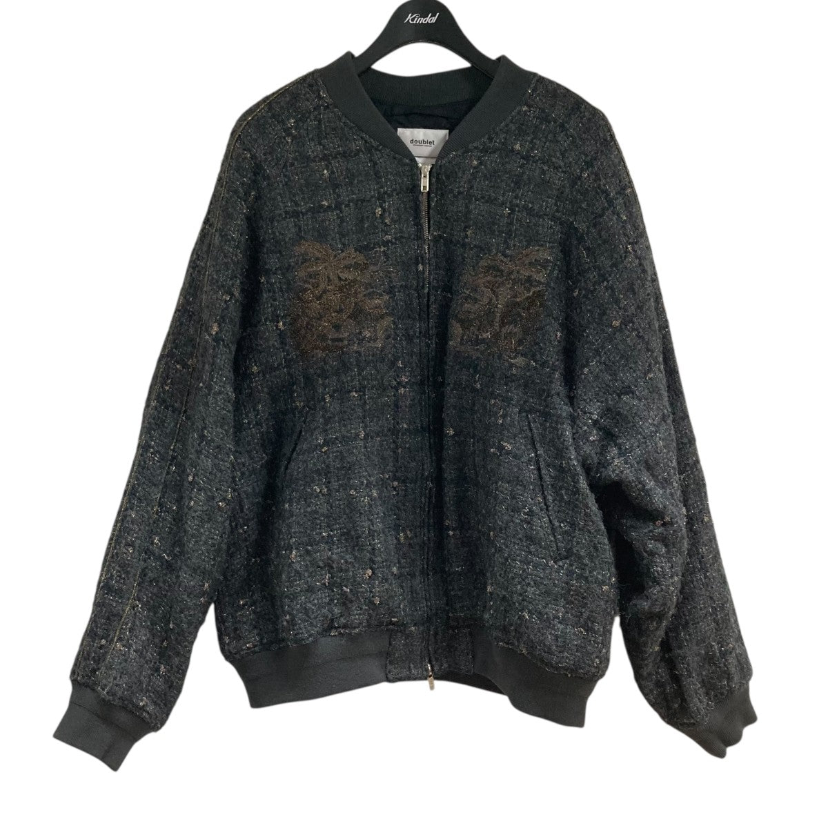 doublet(ダブレット) 23AW ツイードスーベニアジャケット ブルゾン