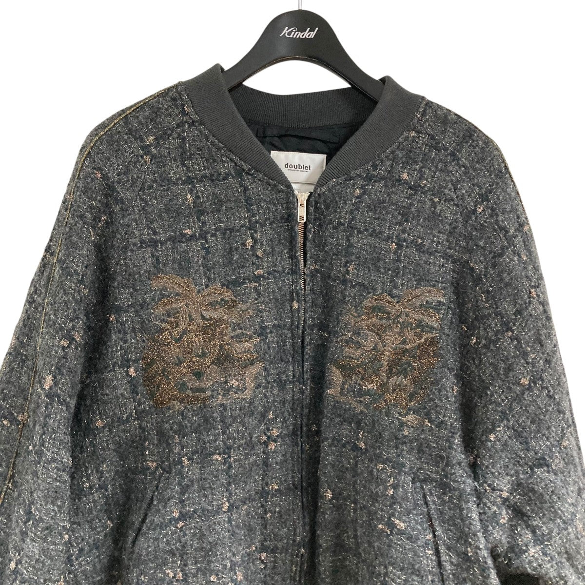 doublet(ダブレット) 23AW ツイードスーベニアジャケット ブルゾン