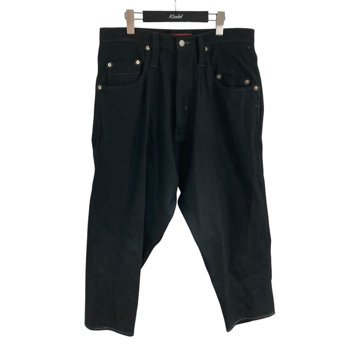 JUNYA WATANABE MAN サルエルパンツ Junya Watanabe MAN クロップド サルエルジーンズ | ブルー