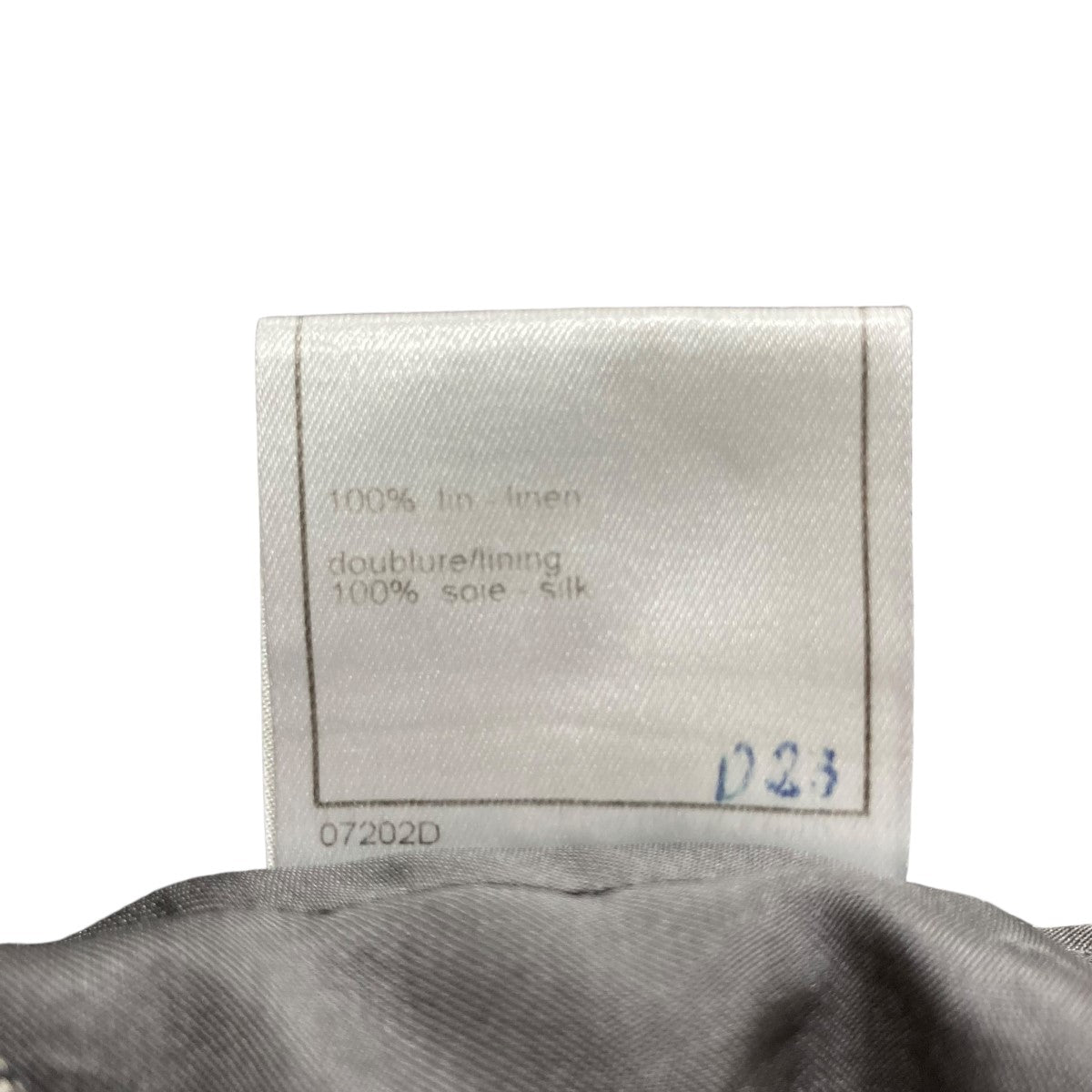 CHANEL(シャネル) リネンセットアップジャケット P11161 グレー