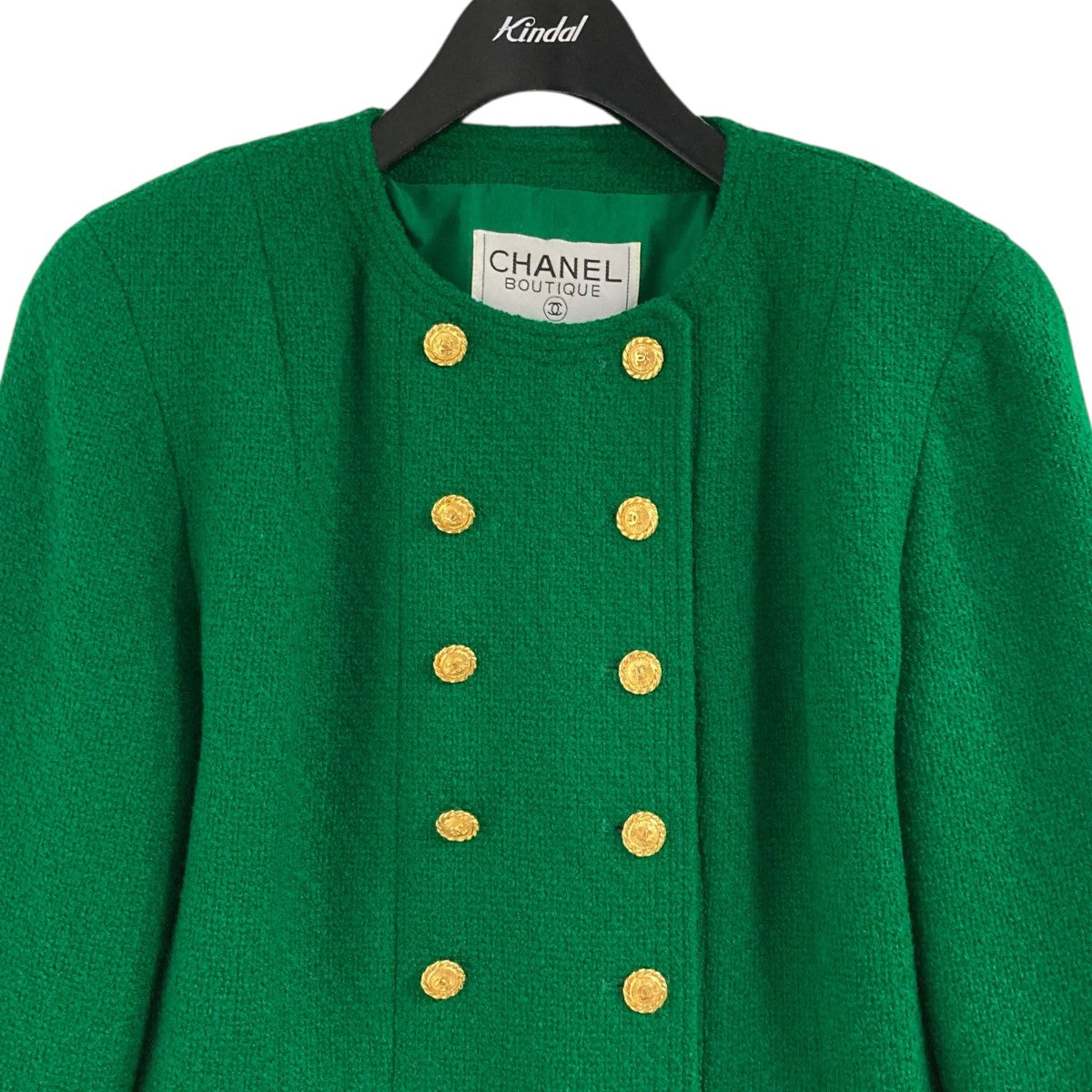 CHANEL(シャネル) ノーカラーツイードジャケット28836 28836