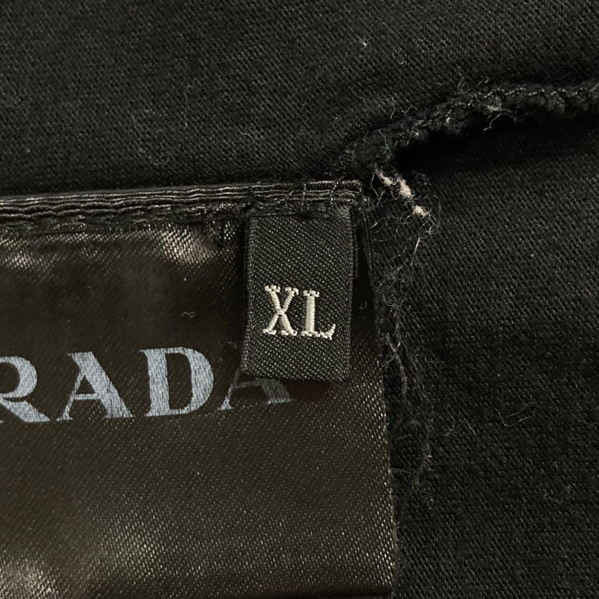 新品PRADA ブラック Tシャツ タグ付き プラダ 楽天市場】PRADA プラダ Tシャツ メンズ 半袖 ロゴT トップス 2
