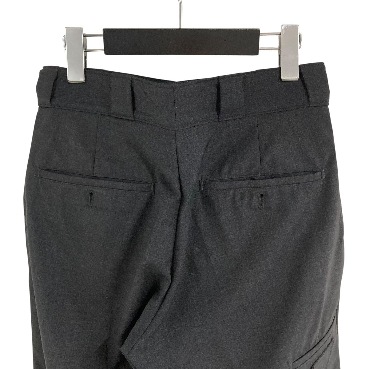 (705)PRADA プラダ パンツ スラックス 44 羊毛 グレー 705)PRADA プラダ パンツ スラックス 44 羊毛 グレー