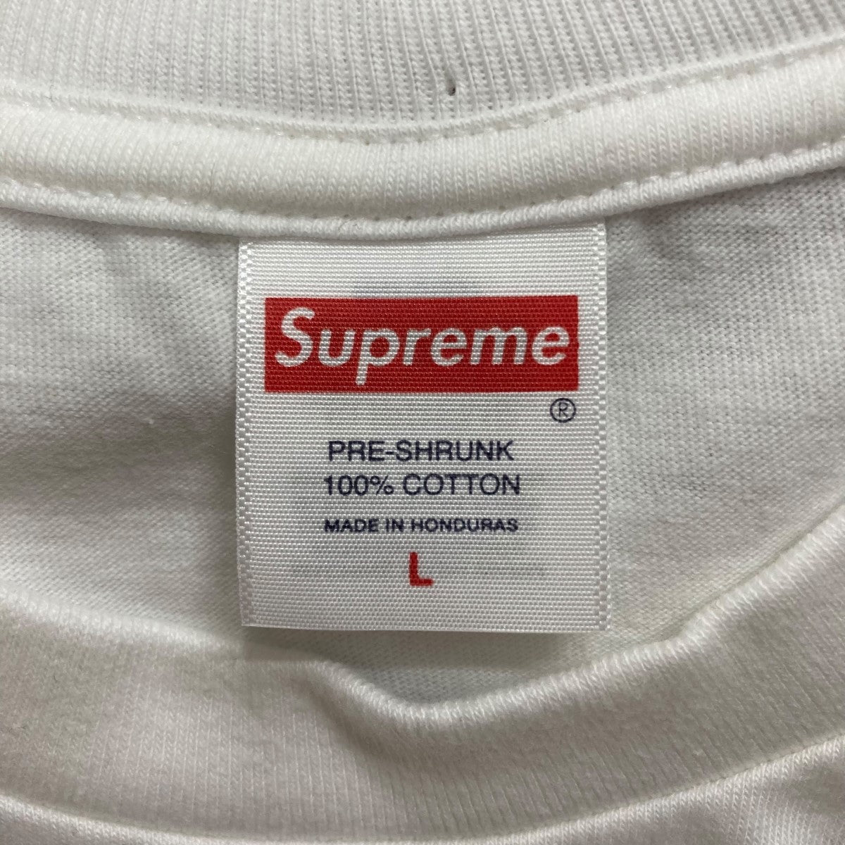 Supreme(シュプリーム) 半袖Tシャツ ホワイト サイズ L｜【公式