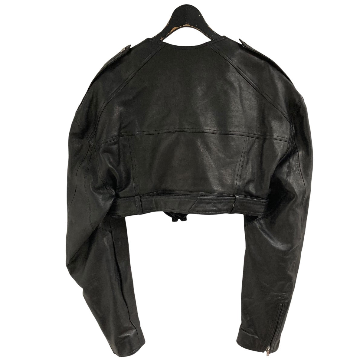 rick owens リックオウエンス バイカー レザージャケット ドレープ rick owens リックオウエンス バイカー ドレープ レザージャケット