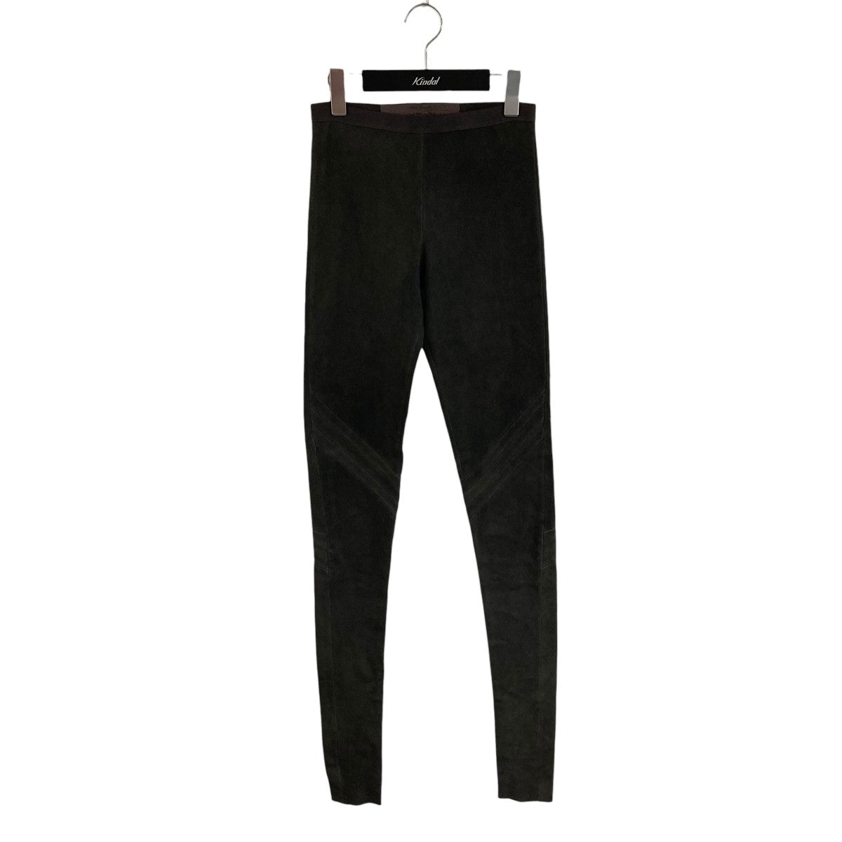 RICK OWENS レザーレギンスパンツ 古着・中古-1枚目のアイテム画像