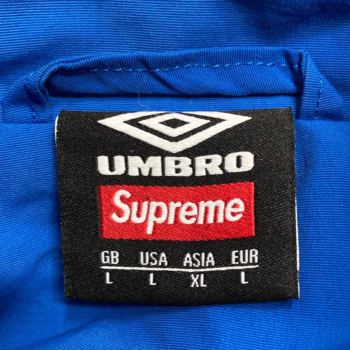 Supreme×UMBRO 23SS トラックジャケット ｢TRACK JACKET｣ ブルー
