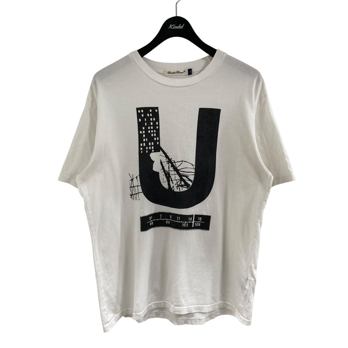 【国内買付】UNDERCOVER アンダーカバー ロゴ コットンTシャツ UNDERCOVER(アンダーカバー) / ロゴプリントTシャツ/M/コットン
