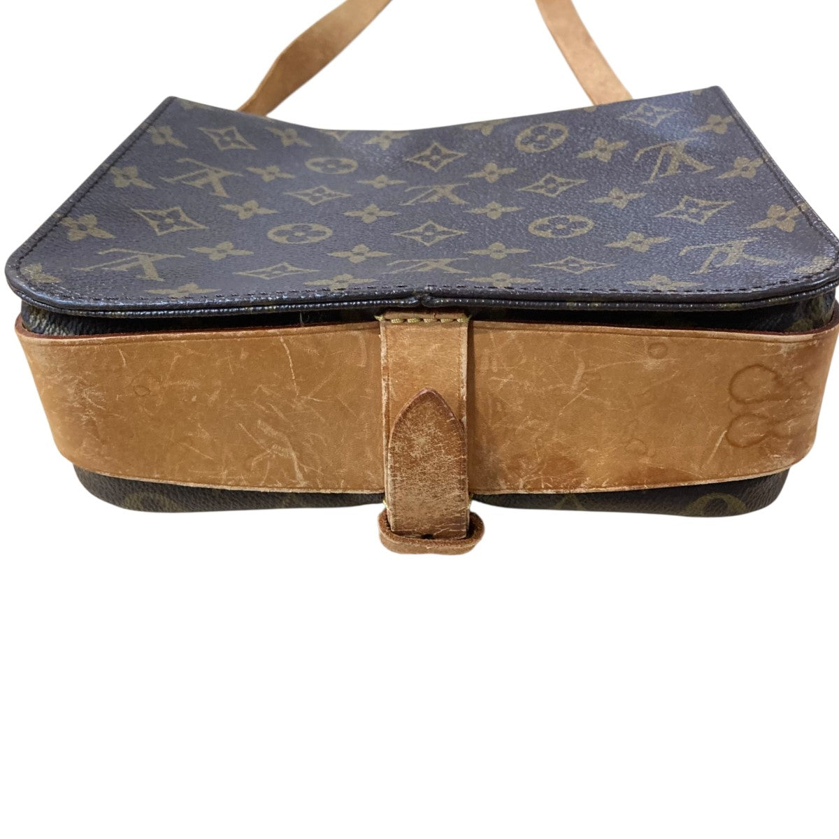 LOUIS VUITTON モノグラムレザーショルダーバッグ 古着・中古-6枚目のアイテム画像