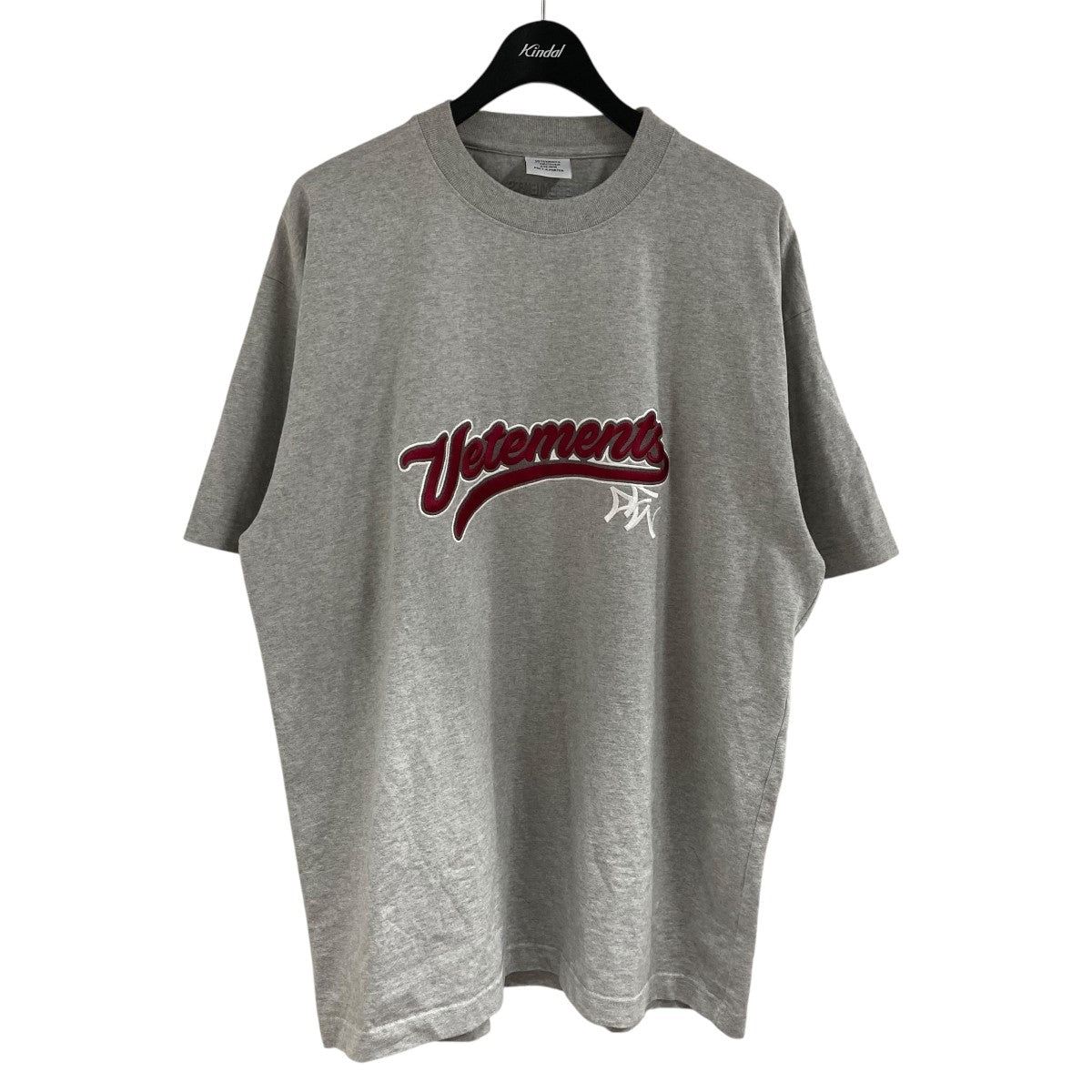 VETEMENTS(ヴェトモン) ベースボールロゴTシャツ MSS18TR37