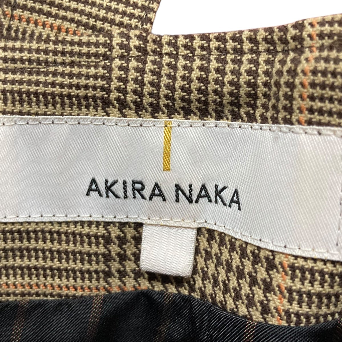 チェック柄ビスチェ