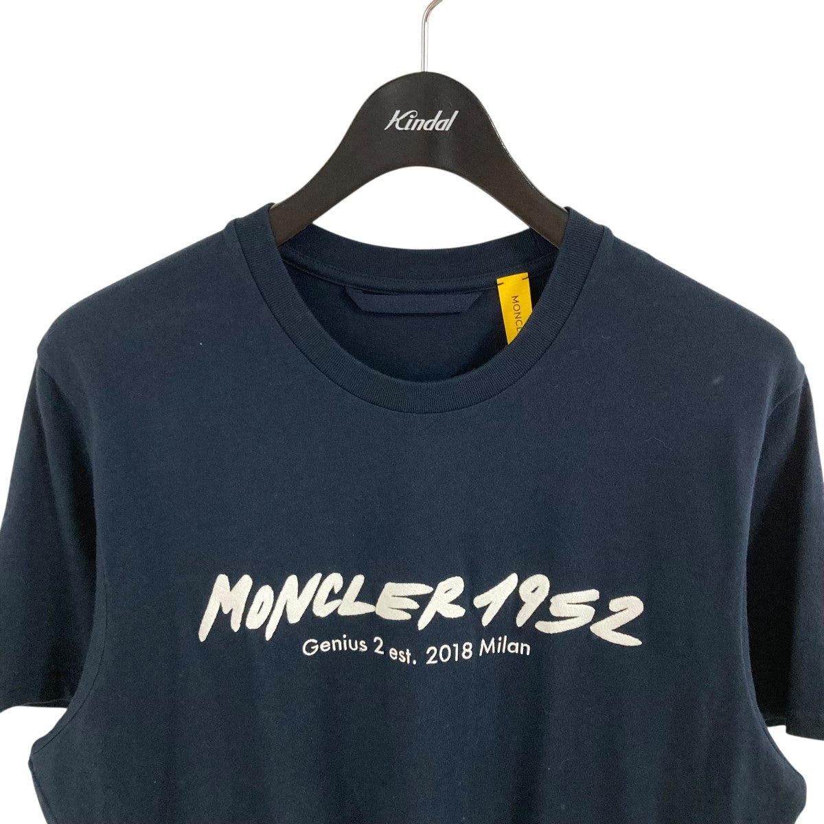 【コウジ】モンクレールキッズ　ロゴTシャツ　12サイズ　ネイビー MONCLER KIDS モンクレール ネイビー半袖Tシャツ キッズ