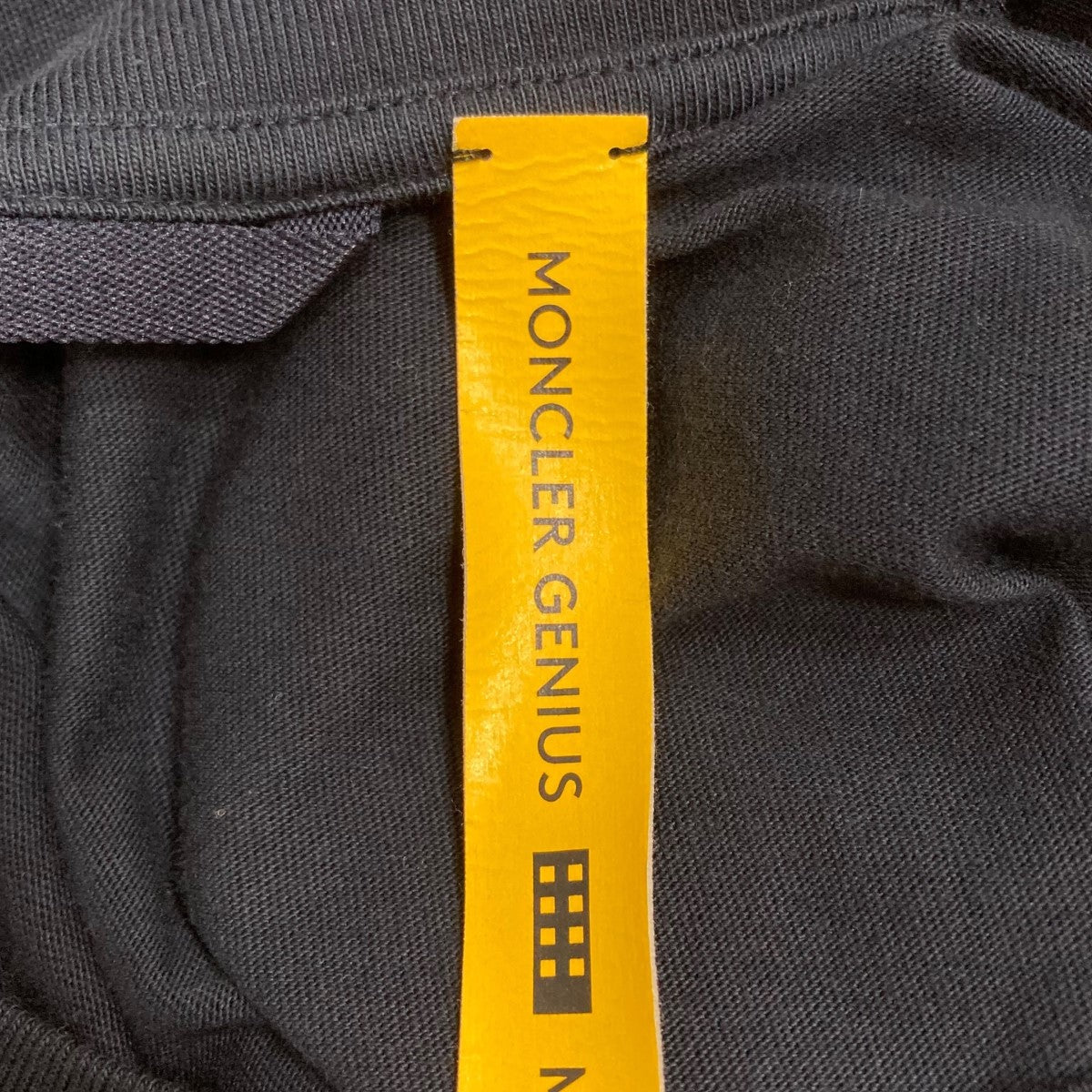 M　　　2枚セットMONCLER ネイビー ロゴ Tシャツ ホワイト＆ライトブルー＆ネイビーブルー Tシャツ（3枚入） : T