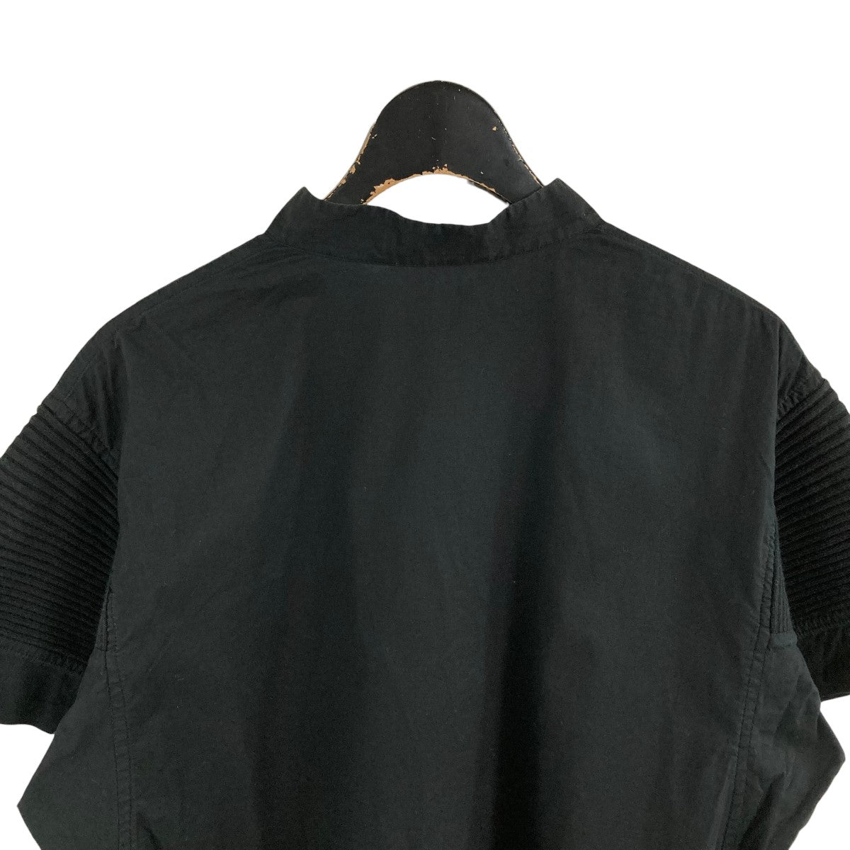 ISSEY MIYAKE ニット切替ブラウス 古着・中古-4枚目のアイテム画像
