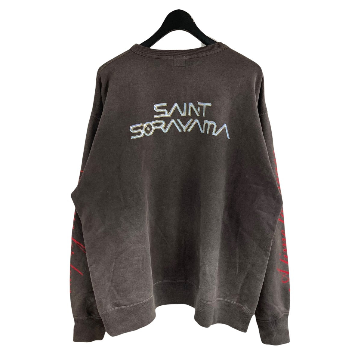 【現状品】SAINT MICHAEL SORAYAMA スウェット READY MADES - 平野紫耀着 XL SAINT MICHAEL セントマイケル