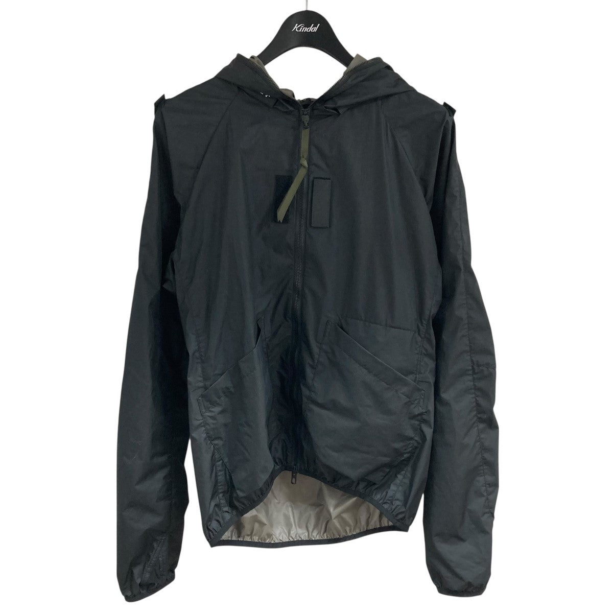 MATSUFUJI パーカー レディース マツフジ 中古　古着 a.p.o.v. -ankoROCK's select- メタリッククロップドパーカー