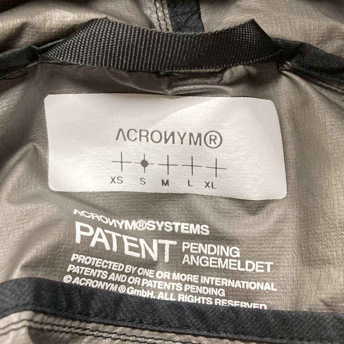 ACRONYM(アクロニウム) アノラックパーカー J118-WS ブラック｜【公式