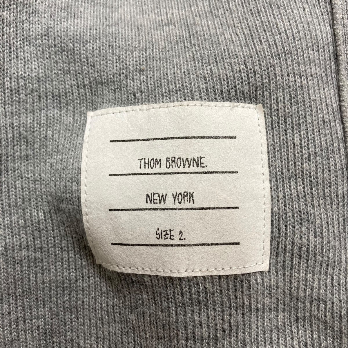 Thom Browne トムブラウン スウェット グレー サイズ1 楽天市場】トムブラウン スウェット グレー メンズ THOM BROWNE