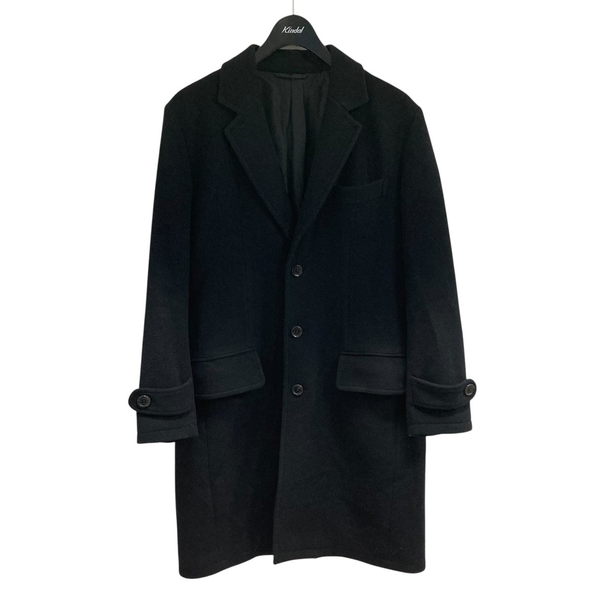 24aw WACKO MARIA ブラック チェスターコート WACKO MARIA(ワコマリア) チェスターコ―ト ブラック サイズ S｜【公式