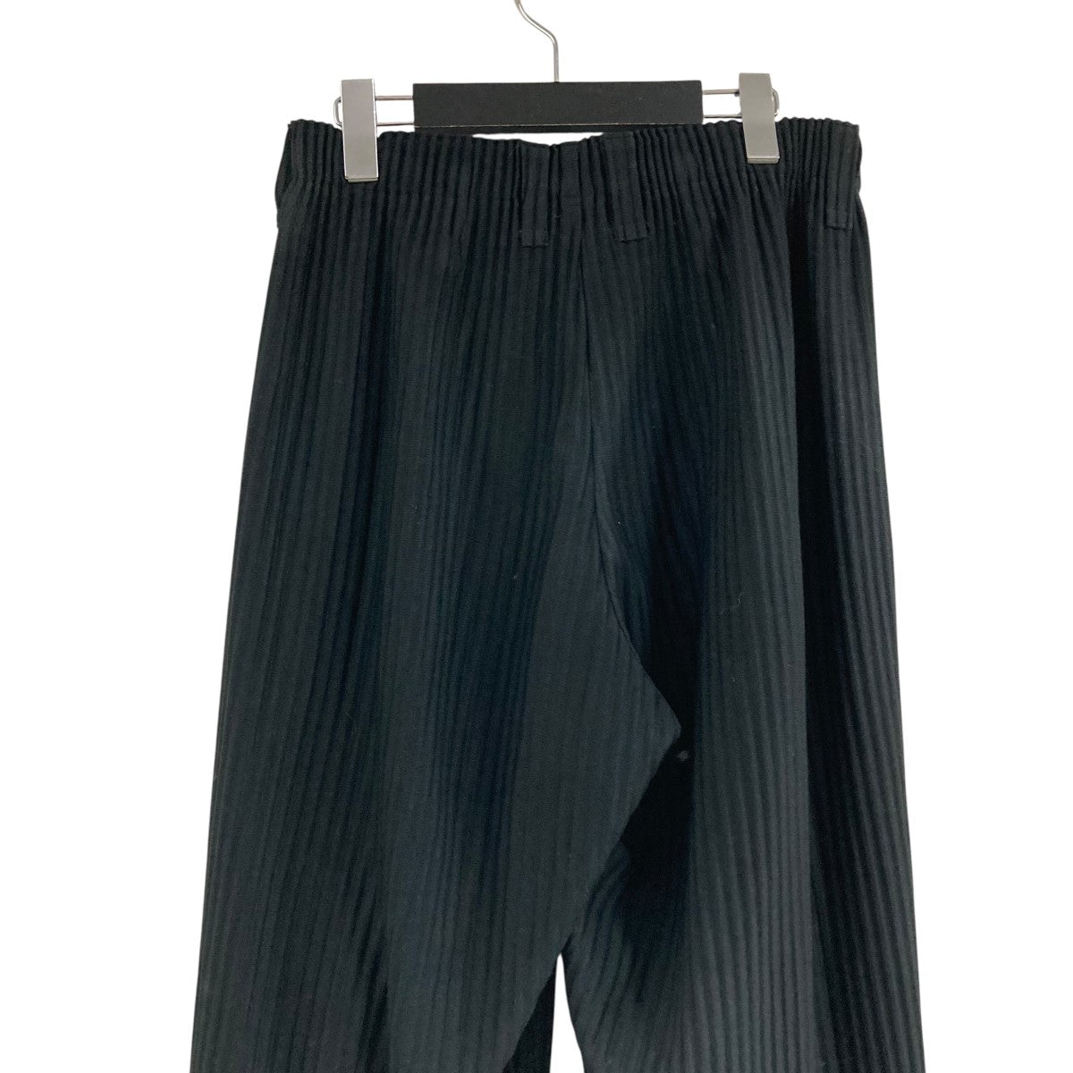 美品 タグ付き HP55JF450 オムプリッセイッセイミヤケ プリーツ パンツ HOMME PLISSE ISSEY MIYAKE(イッセイミヤケオムプリッセ