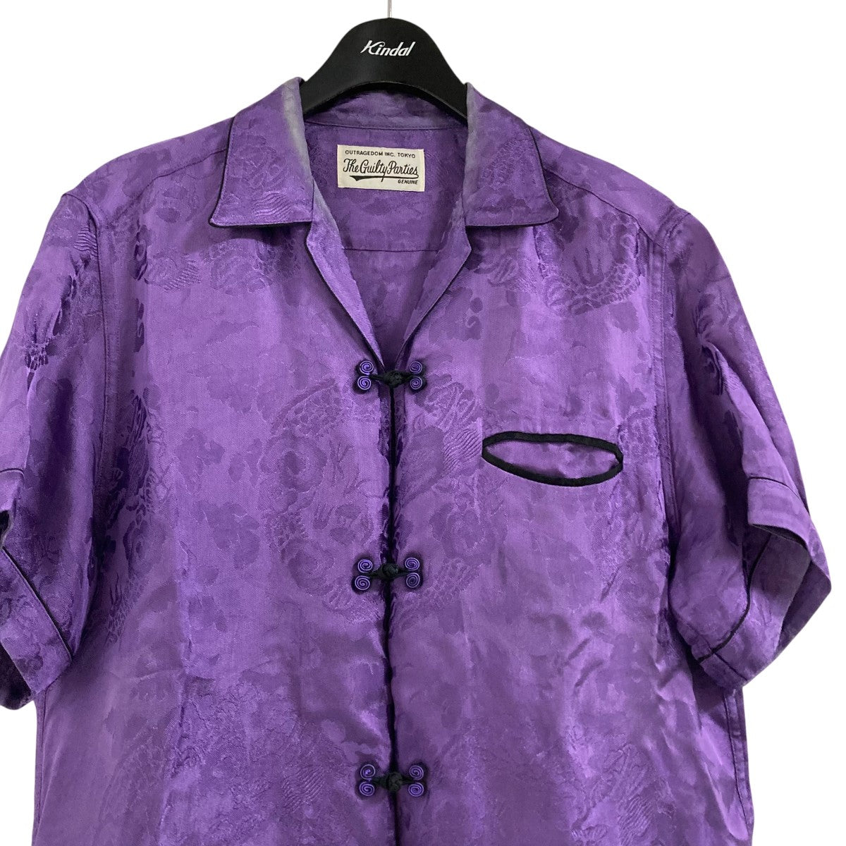 WACKO MARIA チャイナシャツ 古着・中古-2枚目のアイテム画像
