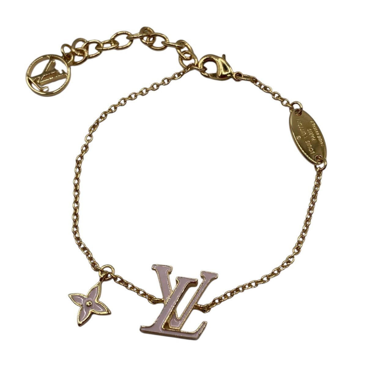 Louis Vuitton ブレスレット M1008A ピンク ルイ ヴィトン ブレスレット LOUIS VUITTON M1008A LV Iconic