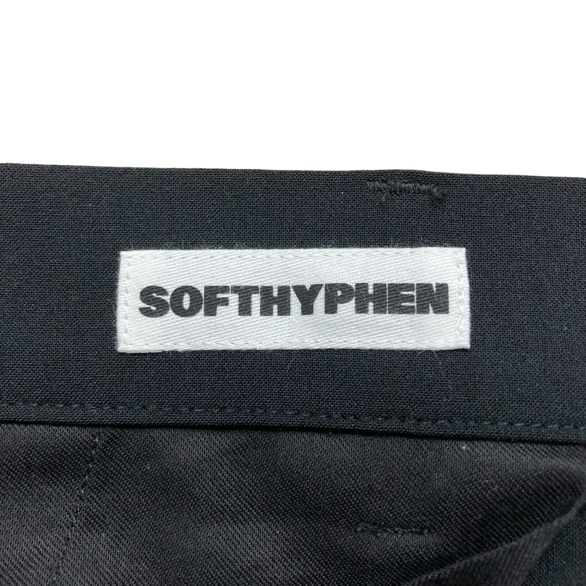 SOFTHYPHEN(ソフトハイフン) ワイドトラウザーズパンツ