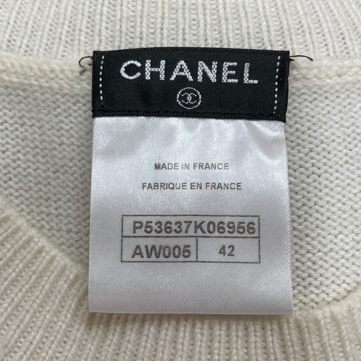 CHANEL(シャネル) ノースリーブニットワンピース ドレス