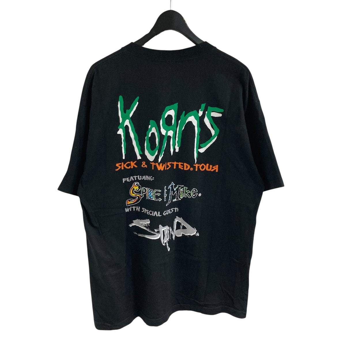 korn Tシャツ　古着 古着 00s KORN 「Dead Bunny」 ミクスチャー ラップ メタル