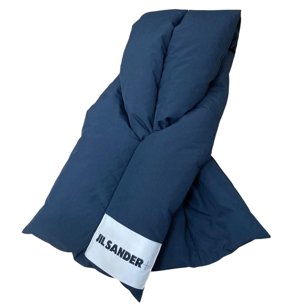 ジルサンダー ダウンマフラー ネイビー JIL SANDER(ジルサンダー) ダウンスカーフマフラー JPUP590294
