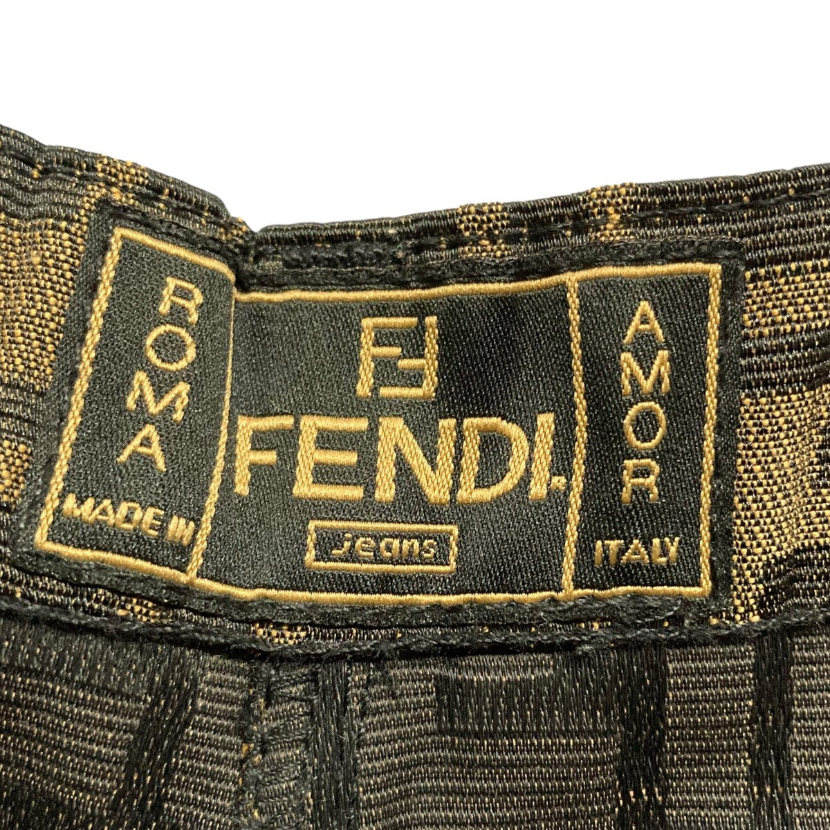 FENDI(フェンディ) ズッカ柄スカート ブラウン サイズ 44
