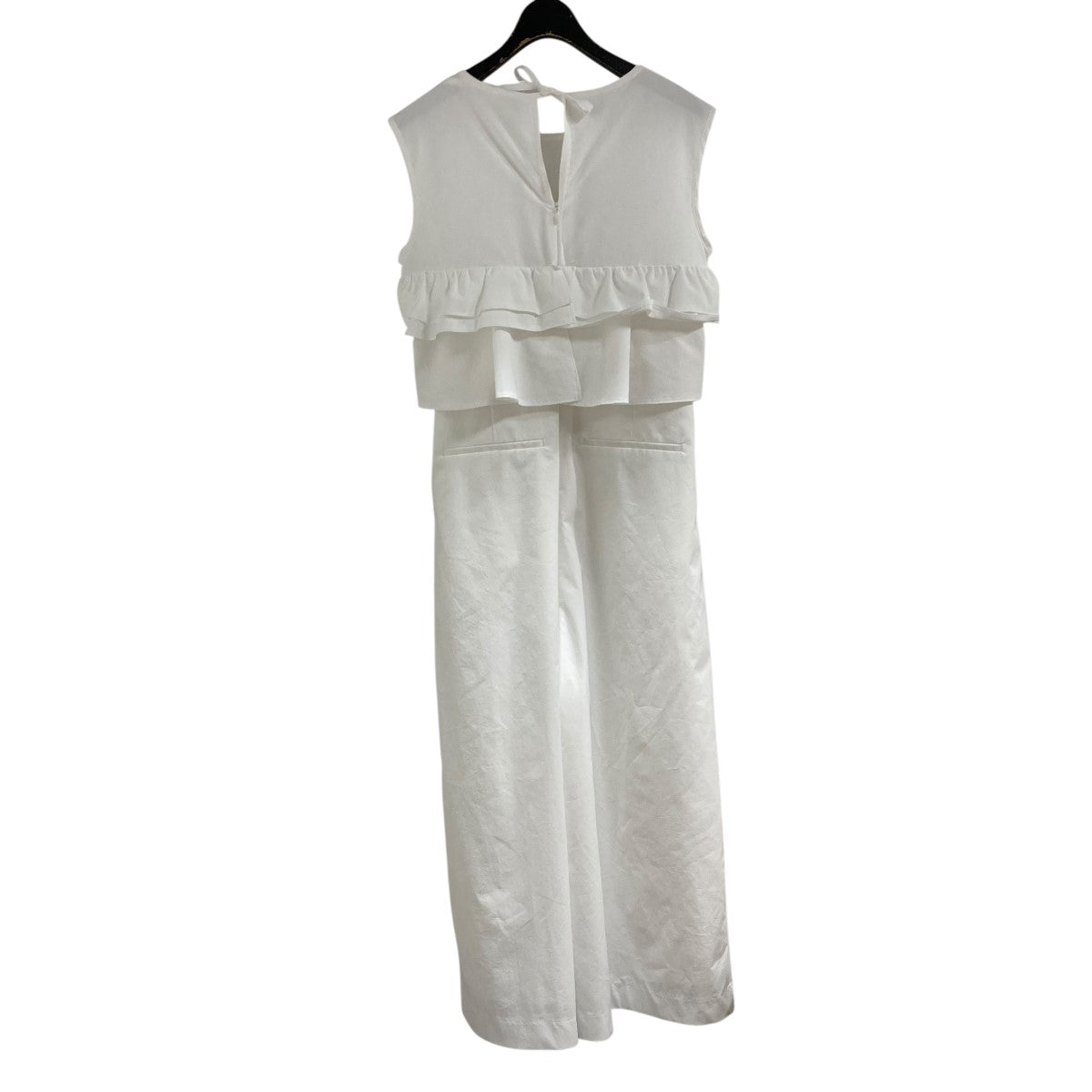 STRATA(エストラータ) ラッフルデザインストレッチオールインワン