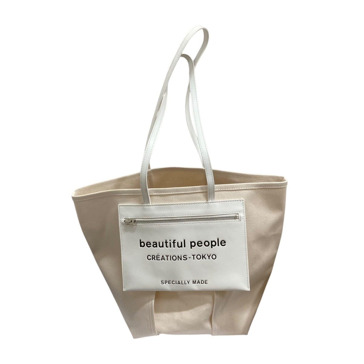 beautiful people(ビューティフルピープル) ロゴトートバッグ
