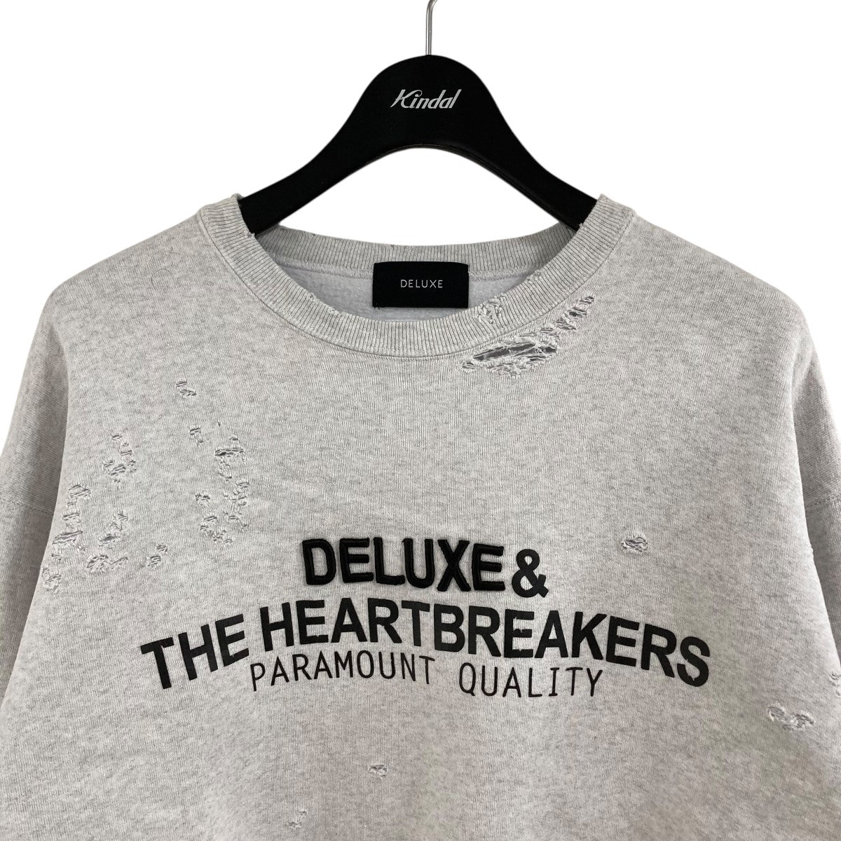 Deluxe Clothing(デラックスクロージング) 裏起毛ロゴスウェット