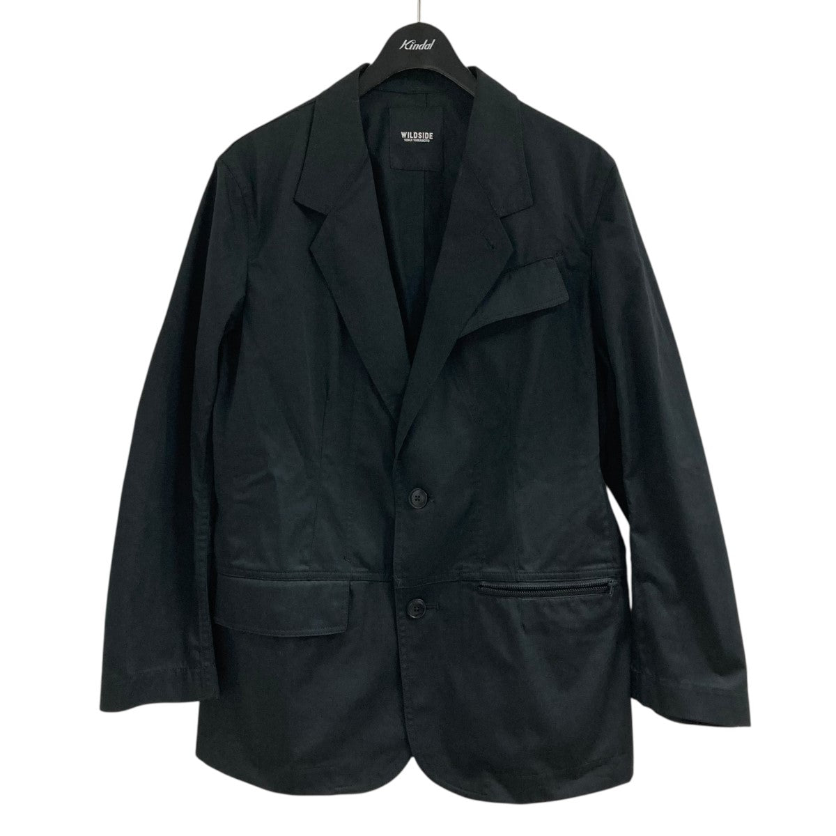 WILDSIDE YOHJI YAMAMOTOテーラードジャケットWE-J21-900 T/C Twill 2B Tailored Collar Jacket
