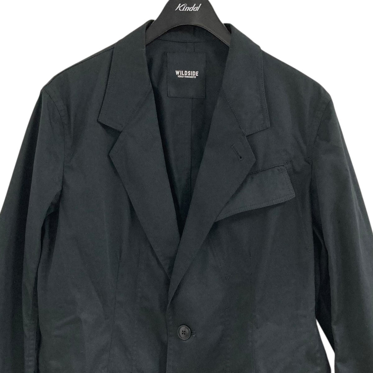 WILDSIDE YOHJI YAMAMOTOテーラードジャケットWE-J21-900 T/C Twill 2B Tailored Collar Jacket