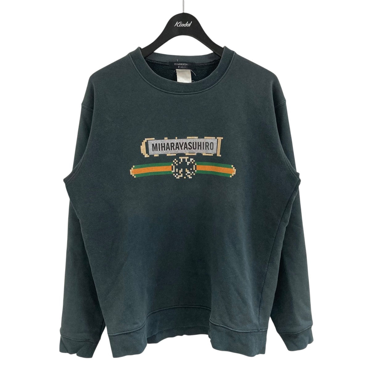 ■MIHARA YASUHIRO■ダメージ加工 プリント スウェット Maison MIHARA YASUHIRO(メゾンミハラヤスヒロ) ダメージ加工