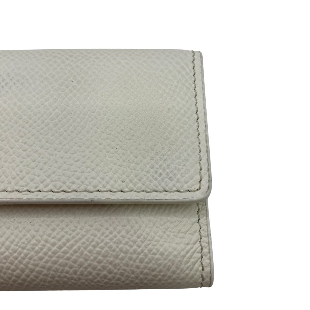 新品 Maison margiela マルジェラ レザー キーリング ホワイト Maison Margiela11(メゾンマルジェラ11) 6リングキーケース