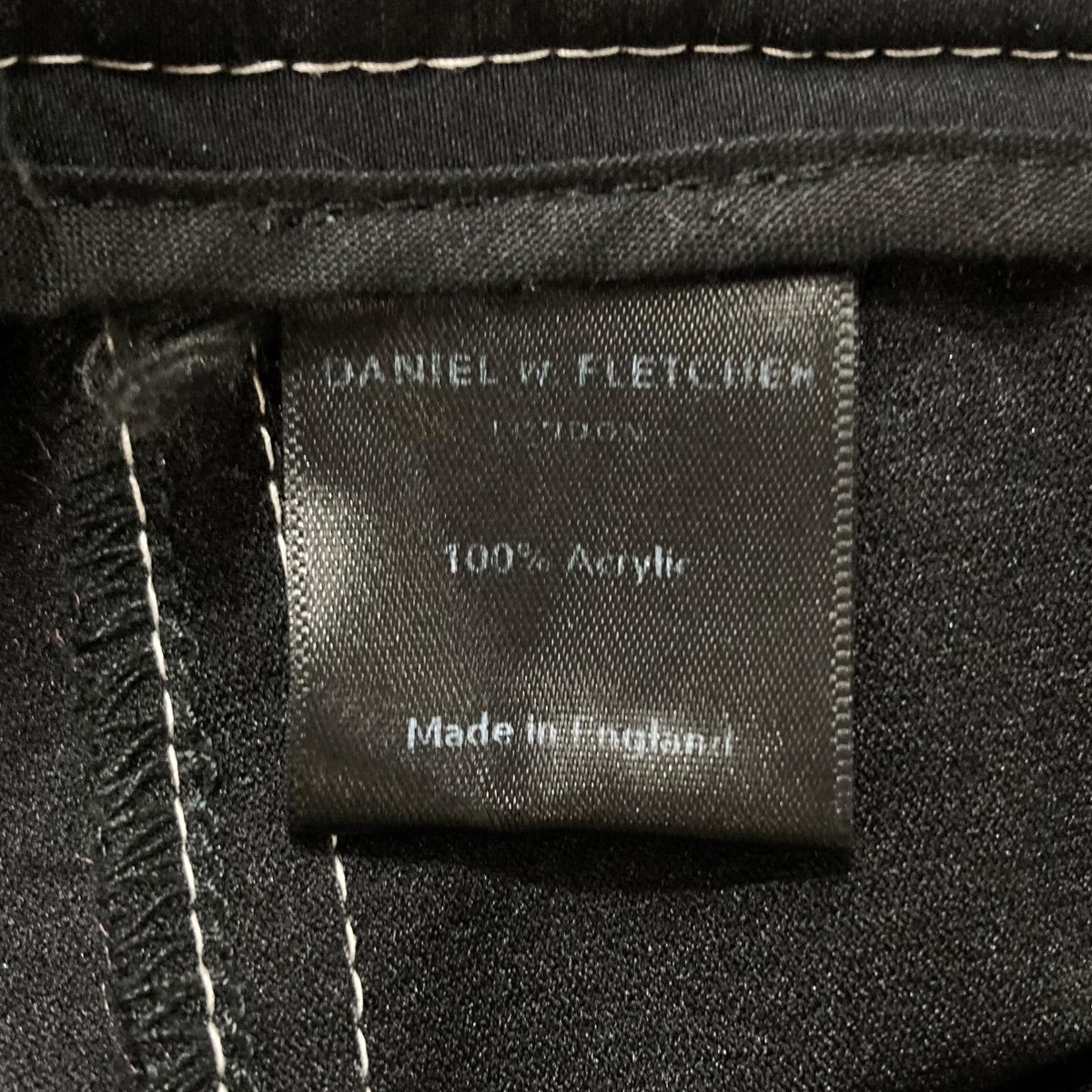DANIEL w． FLETCHER サイドスリットパンツ 古着・中古-10枚目のアイテム画像